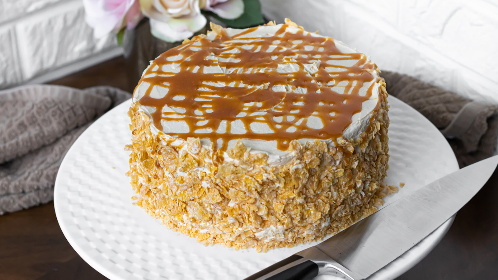 Vannila Crush Cake